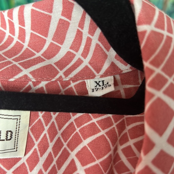 Vintage Wickfield Button Down Short Sleeve Stripes - Picture 3 of 4